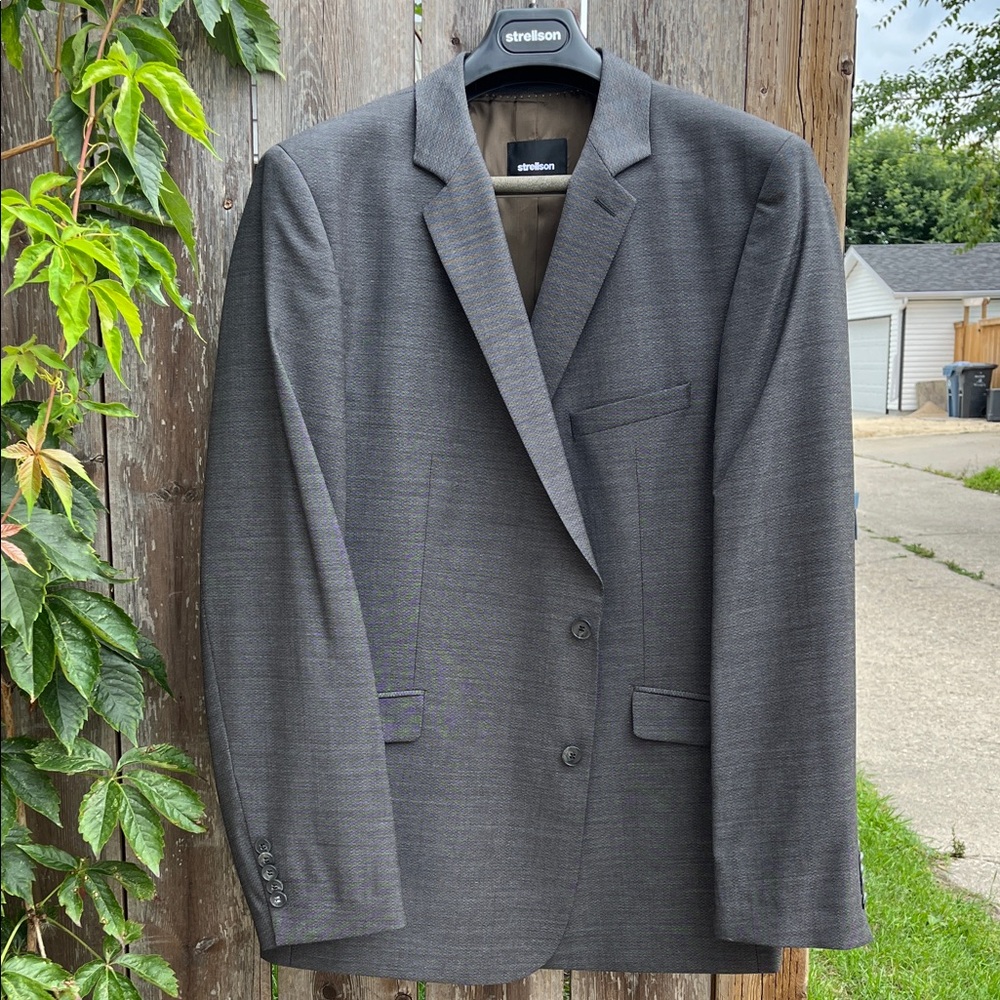 Strellson Dark Gray Men's Blazer
